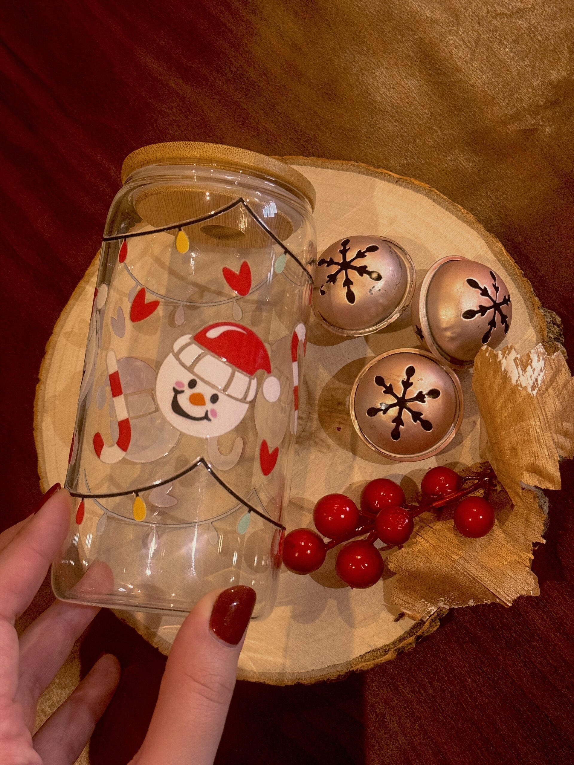 Vaso Muñeco de Nieve - 2