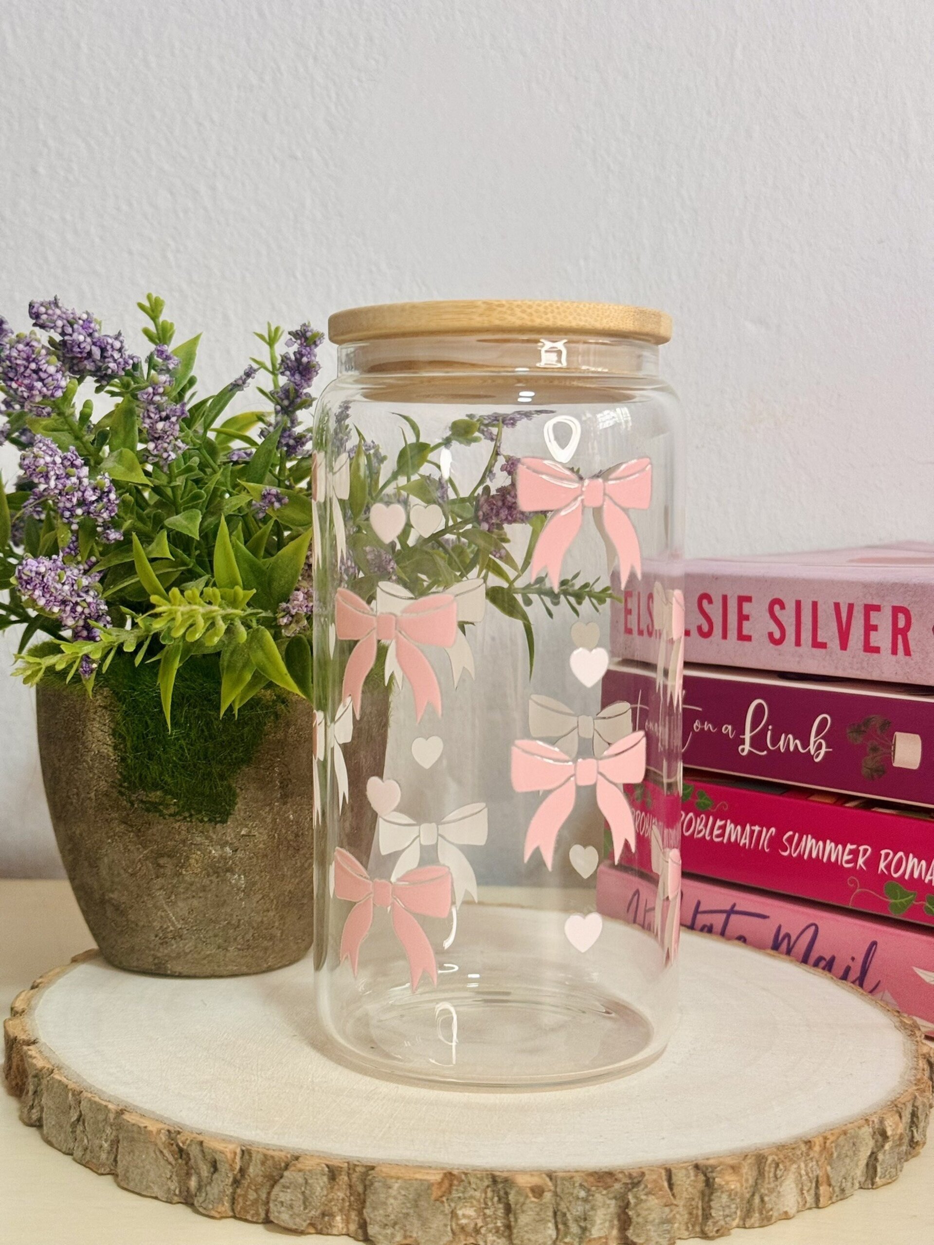 Lazos Rosas Grandes - 5