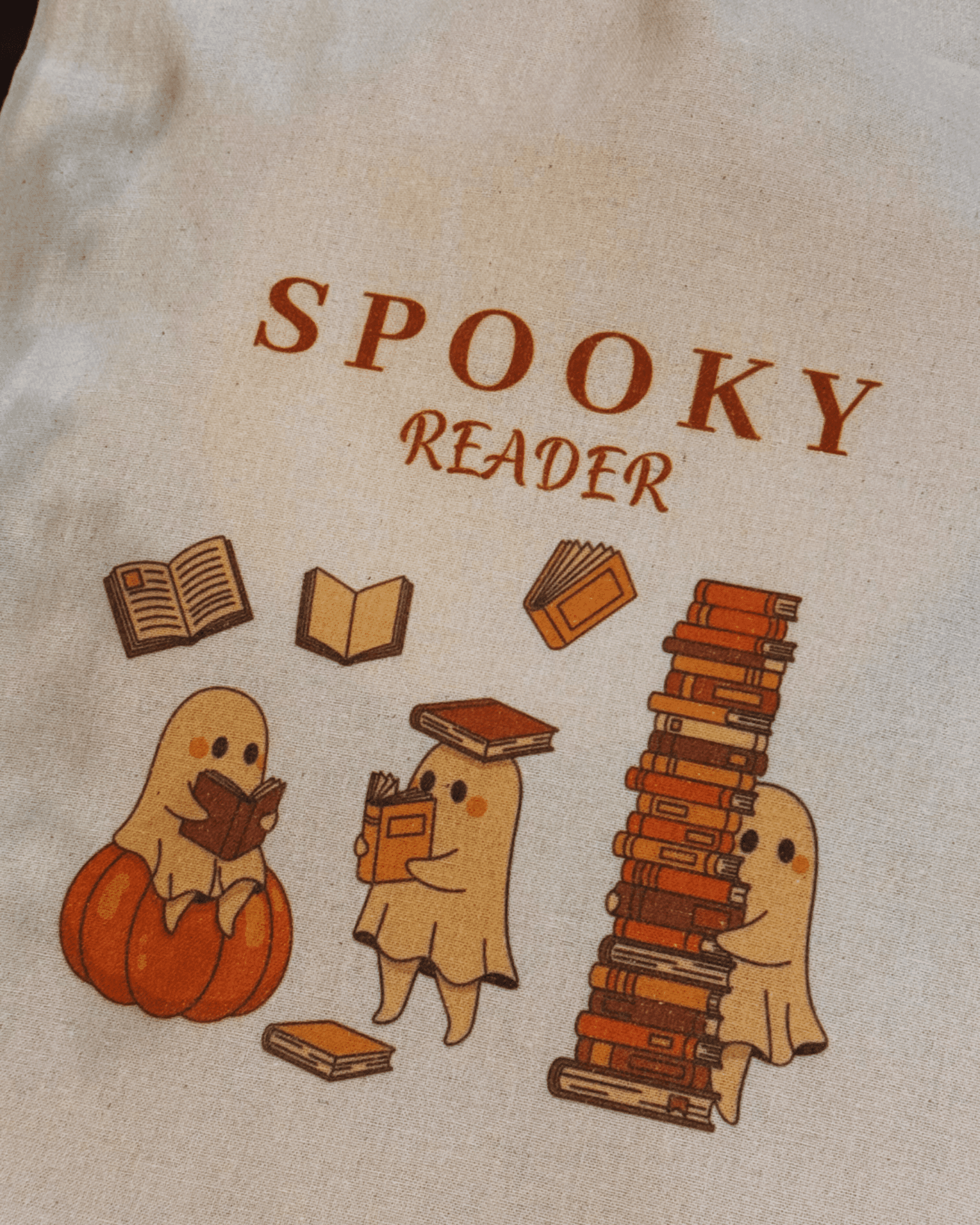 Totebag Spooky Reader - 2