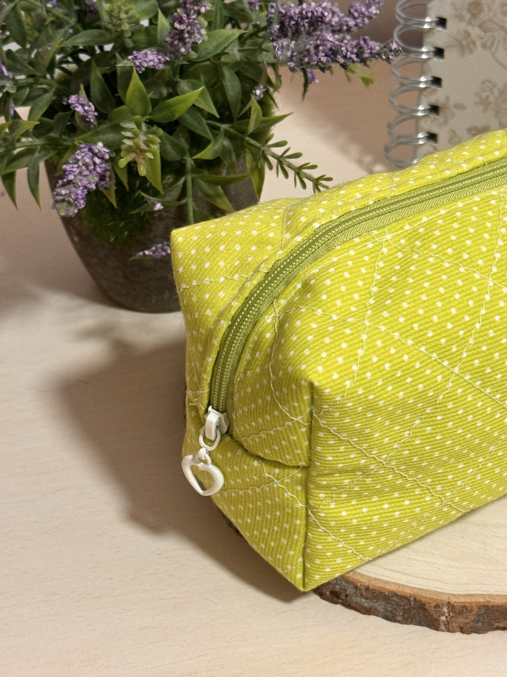 Neceser Verde con Topitos - 2