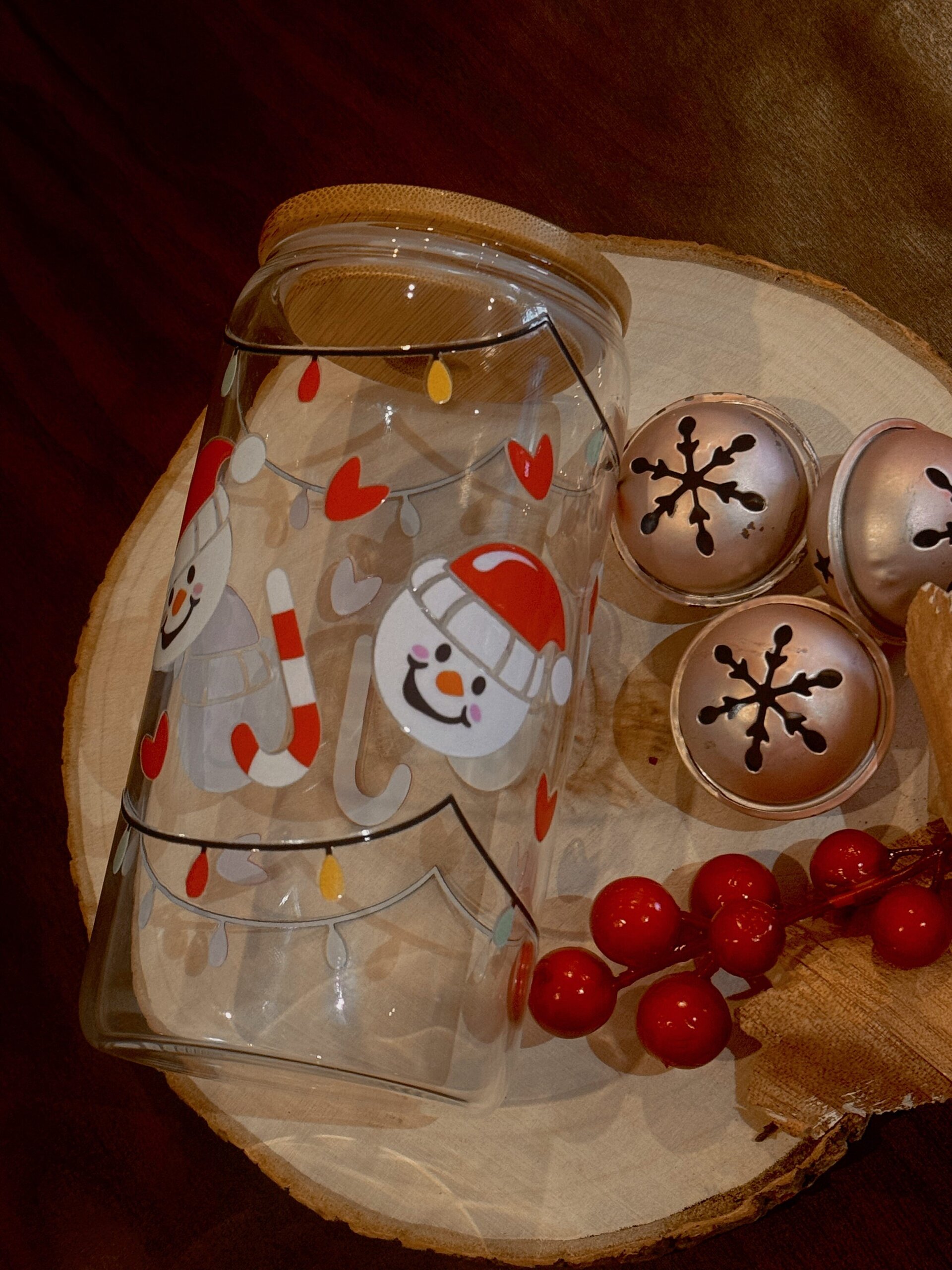 Vaso Muñeco de Nieve - 3